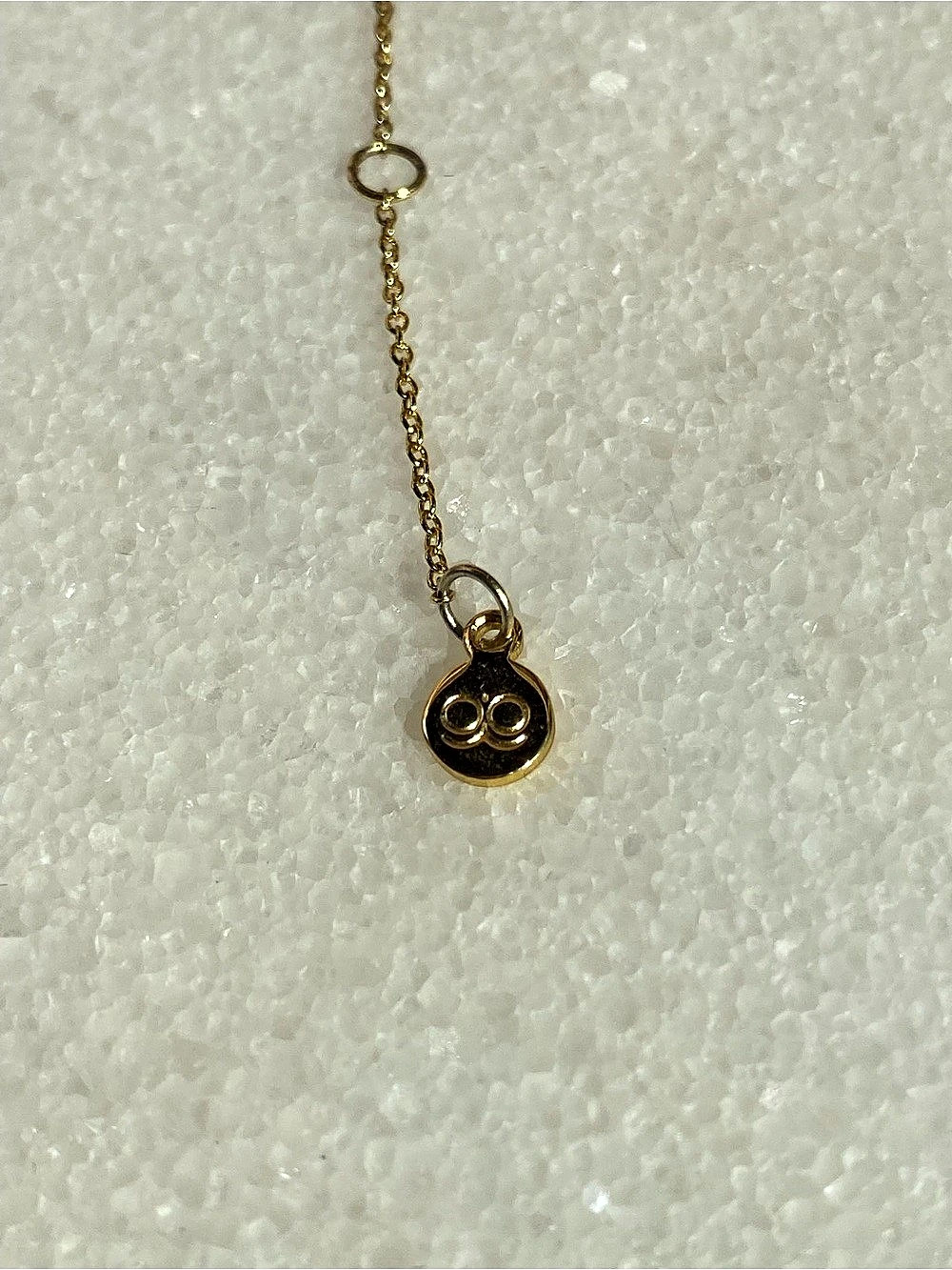 Gorjana Chloe Short Lariat Necklace Gold Like New - Picture 7 of 7